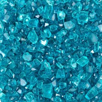 Copper Blue Smalts Size 2 - Transp. Copper Blue Smalts Size 2 - Transp.