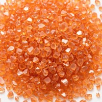 Soft Orange Smalts Standard Size - Transp.