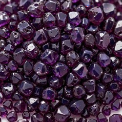 Opal Aubergine Smalts Size 2 - Transp. Opal Aubergine Smalts Size 2 - Transp.