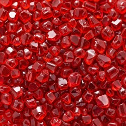 Cherry Red Smalts Size 2 - Transp.