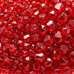 New Red Smalts Size 2 - Transp. New Red Smalts Size 2 - Transp.