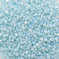 Opalescent Light Blue Smalts Standard Size Opalescent Light Blue Smalts Standard Size
