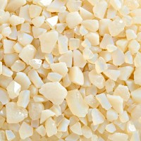 Ivory Smalts Size 2 - Transp. Ivory Smalts Size 2 - Transp.