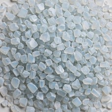 Opal Grey Blue Smalts Size 2