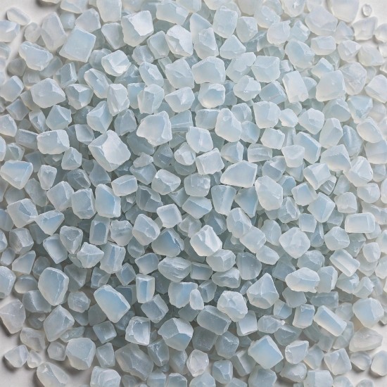 Opal Grey Blue Smalts Size 2 - Transp.