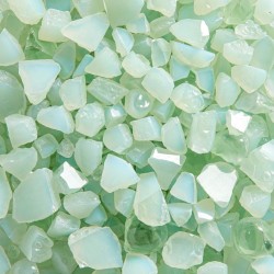Opal Grey Green Smalts Size 2 Opal Grey Green Smalts Size 2