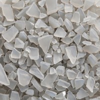 Opal Light Grey Smalts Size 2 - Transp. Opal Light Grey Smalts Size 2 - Transp.