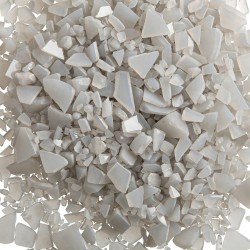 Opal Light Grey Smalts Standard Size - Transp. Opal Light Grey Smalts Standard Size - Transp.