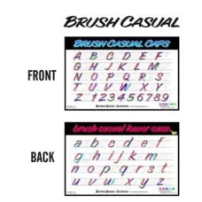Hand Lettering Pattern - Brush Casual Style
