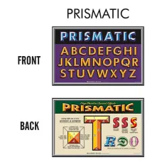 Hand Lettering Pattern - Prismatic