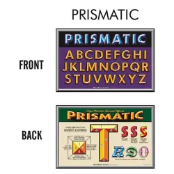 Hand Lettering Pattern - Prismatic