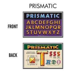 Hand Lettering Pattern - Prismatic Hand Lettering Pattern - Prismatic