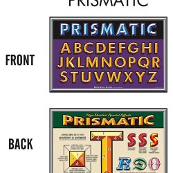 Hand Lettering Pattern - Prismatic Hand Lettering Pattern - Prismatic