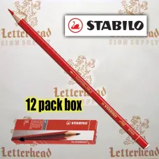 red stabilo pencil 12 pack red stabilo pencil 12 pack