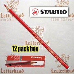 red stabilo pencil 12 pack red stabilo pencil 12 pack
