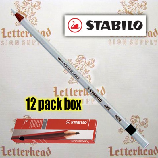 white stabilo pencil 12 pack