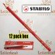 red stabilo pencil 12 pack