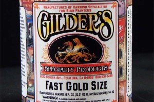 Gold Size adhesives types list