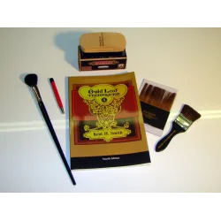 Gold Leaf Brushes Starter Kit