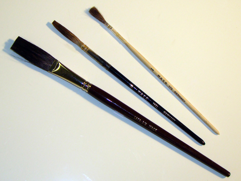 Grumbacher Sword Pinstriping Brush Size 00 Series-1010