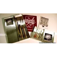 Hand Paint Stripe Gold Brush Kit - Large Hand Paint Stripe Gold Brush Kit - Large