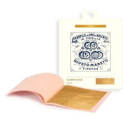 23K Florin Gold (Patent) - 16g - 86mm Book - Giusto Manetti
