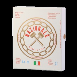 Imitation Gold (Schlagmetal) #2.5 (10,000 leaves) - 6-1/4" - Nazionale