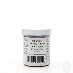 Sinopia Wet Clay Traditional French Red (4oz) - W&B Gold Leaf Sinopia Wet Clay Traditional French Red (4oz) - W&B Gold Leaf