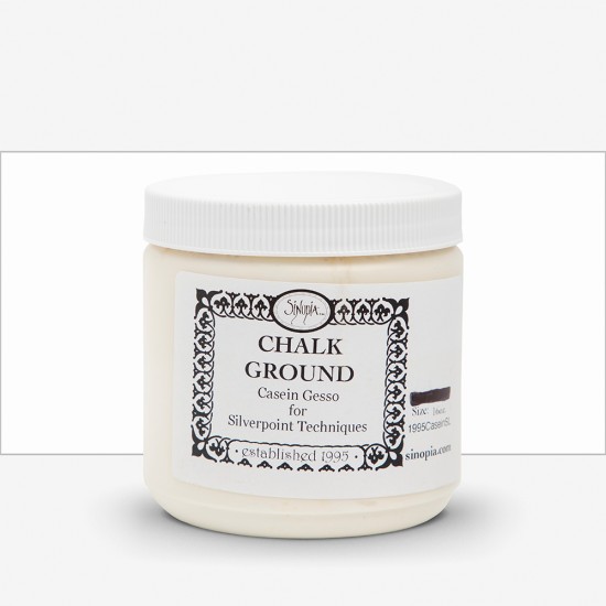 Sinopia Casein Gesso (4oz) - W&B Gold Leaf Sinopia Casein Gesso (4oz) - W&B Gold Leaf