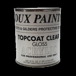 DUX Acrylic Sealer Topcoat Gloss (Gallon) - W&B Gold Leaf DUX Acrylic Sealer Topcoat Gloss (Gallon) - W&B Gold Leaf