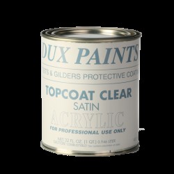 DUX Acrylic Sealer Topcoat Satin (Quart) - W&B Gold Leaf DUX Acrylic Sealer Topcoat Satin (Quart) - W&B Gold Leaf