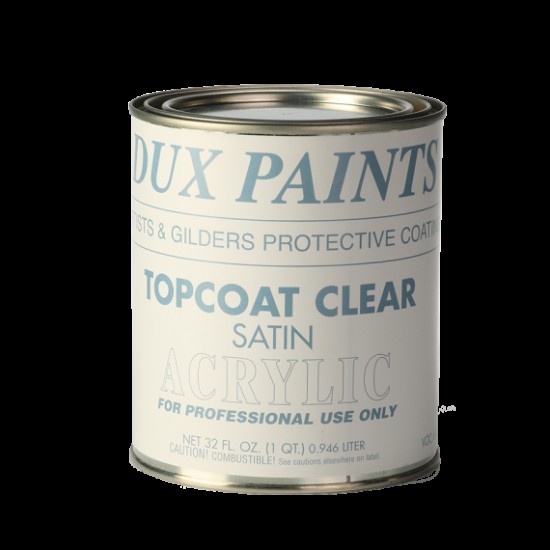 DUX Acrylic Sealer Topcoat Satin (Gallon) - W&B Gold Leaf DUX Acrylic Sealer Topcoat Satin (Gallon) - W&B Gold Leaf