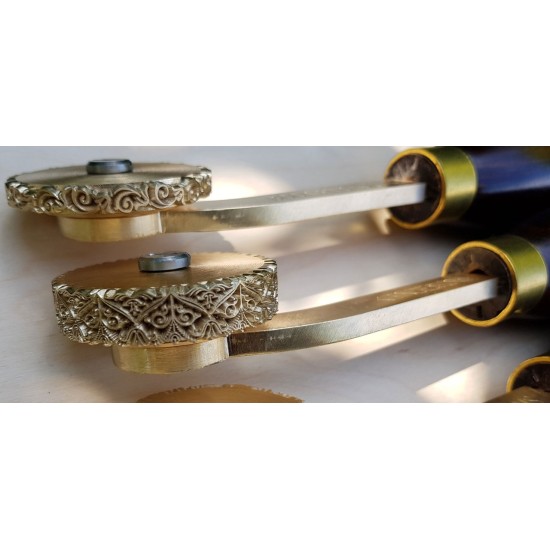 2-1/4" Gilding Wheel - For use with Non-Precious Roll Leaf - Precious Roll Leaf 2-1/4" Gilding Wheel - For use with Non-Precious Roll Leaf - Precious Roll Leaf
