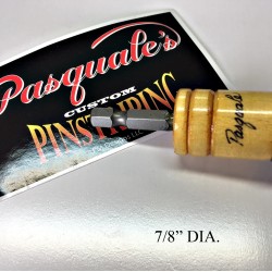 7/8" Gold Leaf Spinner - Engine Turn Swirl Burnisher by PM Designs - Engine Turn Swirl Burnisher by PM Designs