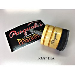 1-3/8" Gold Leaf Spinner - Engine Turn Swirl Burnisher by PM Designs - Engine Turn Swirl Burnisher by PM Designs