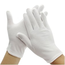 Cotton Gloves - Disposable - Large/X-Large - One Pair - One Pair