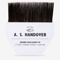 Gilding Tip - Single Short (3-1/2") - Natural Kazan Squirrel Hair - A.S. Handover - A.S. Handover