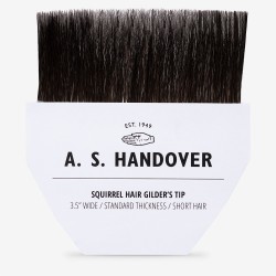 Gilding Tip - Single Short (3-1/2") - Natural Kazan Squirrel Hair - A.S. Handover - A.S. Handover
