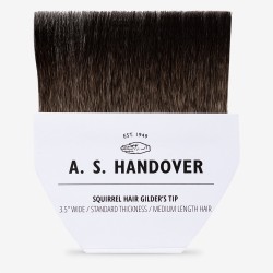 Gilding Tip - Single Medium (3-1/2") - Natural Kazan Squirrel Hair - A.S. Handover - A.S. Handover
