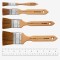 Flat Thin Ox Hair Brush (2") - A.S. Handover - A.S. Handover