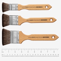 Flat Brush (1-1/2") Synthetic Squirrel Hair - A.S. Handover - A.S. Handover