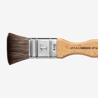 Flat Brush (1") Synthetic Squirrel Hair - A.S. Handover - A.S. Handover