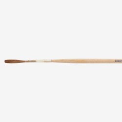 Quill - Pure Sable - Chisel Edge Signwriting - Crow (Size #1) - A.S. Handover - A.S. Handover