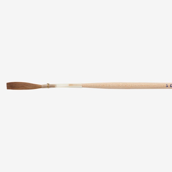 Quill - Pure Sable - Chisel Edge Signwriting - Small Duck (Size #2) - A.S. Handover - A.S. Handover Quill - Pure Sable - Chisel Edge Signwriting - Small Duck (Size #2) - A.S. Handover - A.S. Handover