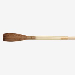 Quill - Pure Sable - Chisel Edge Signwriting - Small Swan (Size #9) - A.S. Handover - A.S. Handover