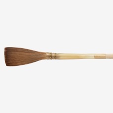 Quill - Pure Sable - Chisel Edge Signwriting - Swan (Size #10) - A.S. Handover - A.S. Handover