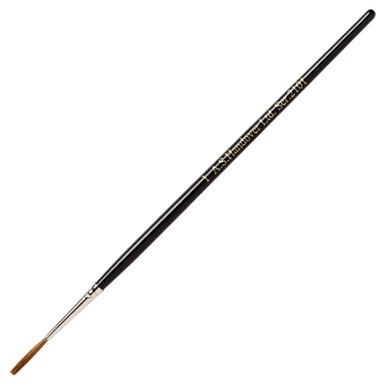 Quill - Ltd. Series 2101 Sable Mix Metal Ferrule - Crow (Size #1) - A.S. Handover - A.S. Handover