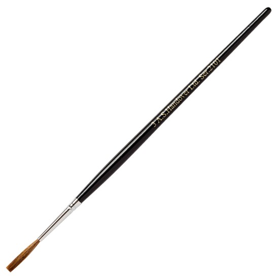 Quill - Ltd. Series 2101 Sable Mix Metal Ferrule - Duck (Size #3) - A.S. Handover - A.S. Handover
