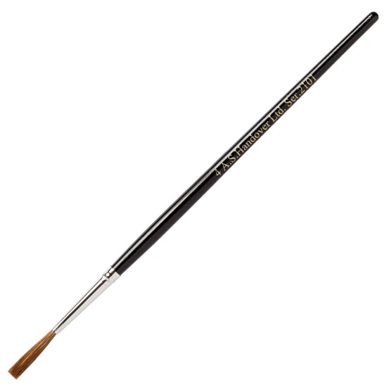 Quill - Ltd. Series 2101 Sable Mix Metal Ferrule - Lg. Duck (Size #4) - A.S. Handover - A.S. Handover Quill - Ltd. Series 2101 Sable Mix Metal Ferrule - Lg. Duck (Size #4) - A.S. Handover - A.S. Handover