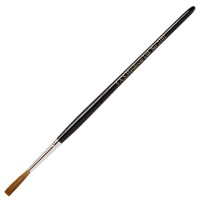 Quill - Ltd. Series 2101 Sable Mix Metal Ferrule - Sml. Goose (Sz #5) - A.S. Handover - A.S. Handover